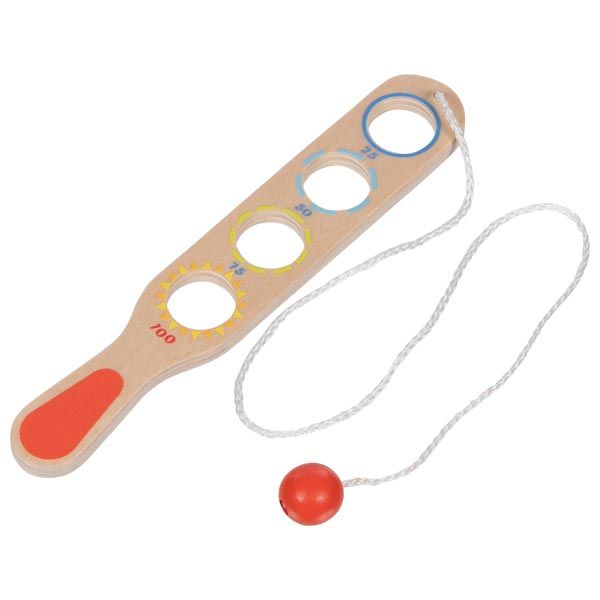 Produktbild: Goki 62881 - Fang den Ball, Holz, Motorikspiel