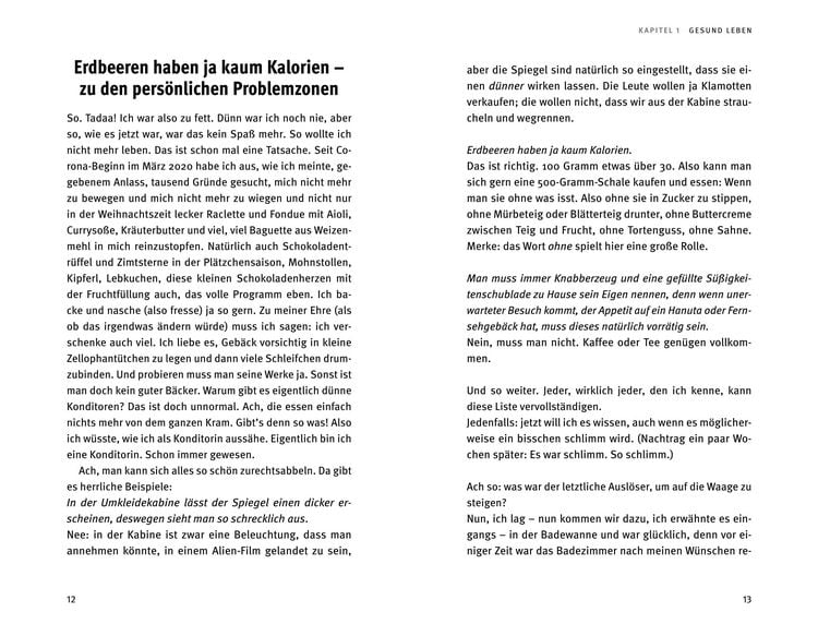 Der Geist ist willig, der Körper chillig