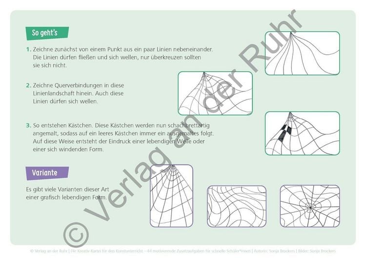 Produktbild: Die Kreativ-Kartei f&uuml;r den Kunstunterricht