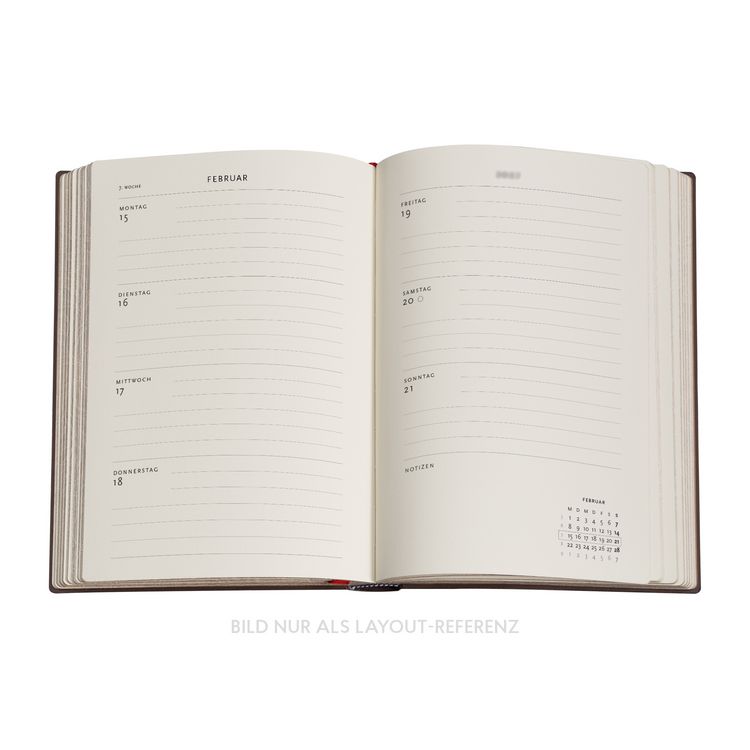 Produktbild: 12-Monatskalender 2027 New York Rose Midi Horizontal