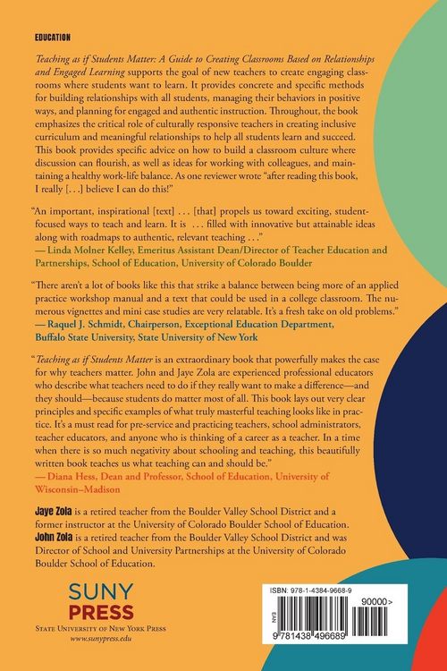 Produktbild: Teaching as if Students Matter