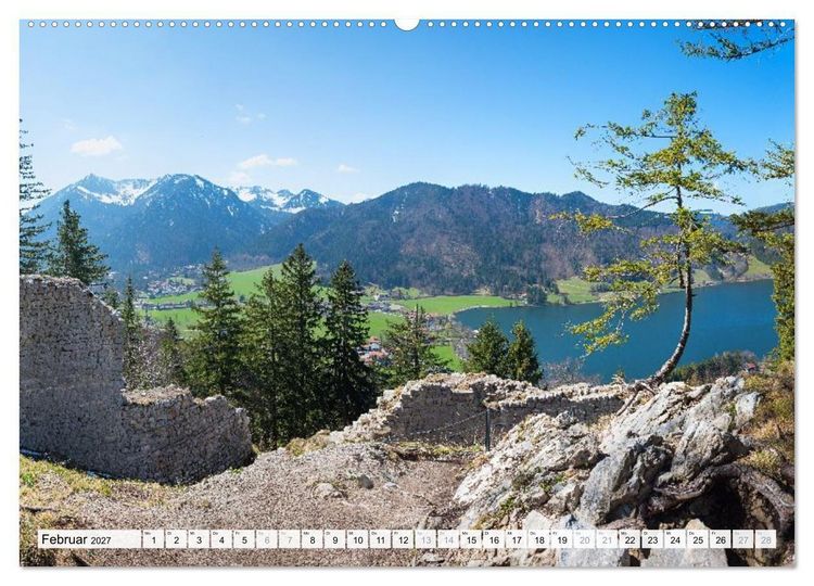 Produktbild: Schliersee-Idylle (Wandkalender 2027 DIN A2 quer), CALVENDO Monatskalender