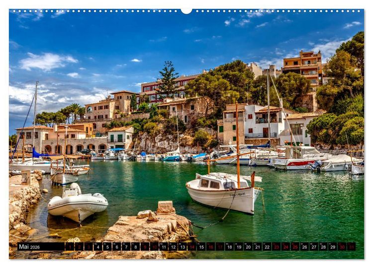 Produktbild: Mallorca - Cala Figuera Spezial (Wandkalender 2026 DIN A2 quer), CALVENDO Monatskalender