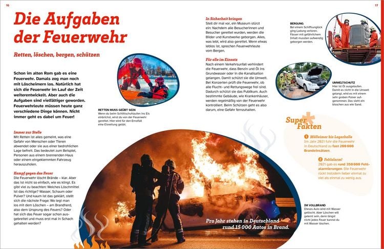 Produktbild: WAS IST WAS Feuerwehr. Mit vollem Einsatz