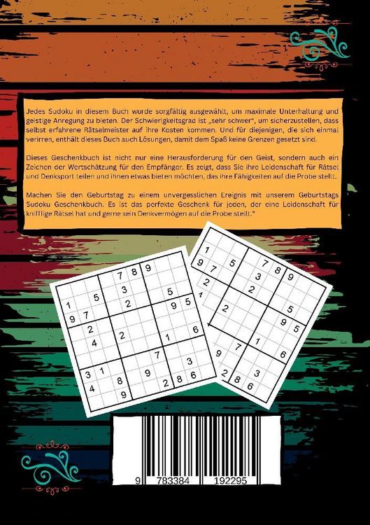 Produktbild: 19. Geburtstag- Sudoku Geschenkbuch