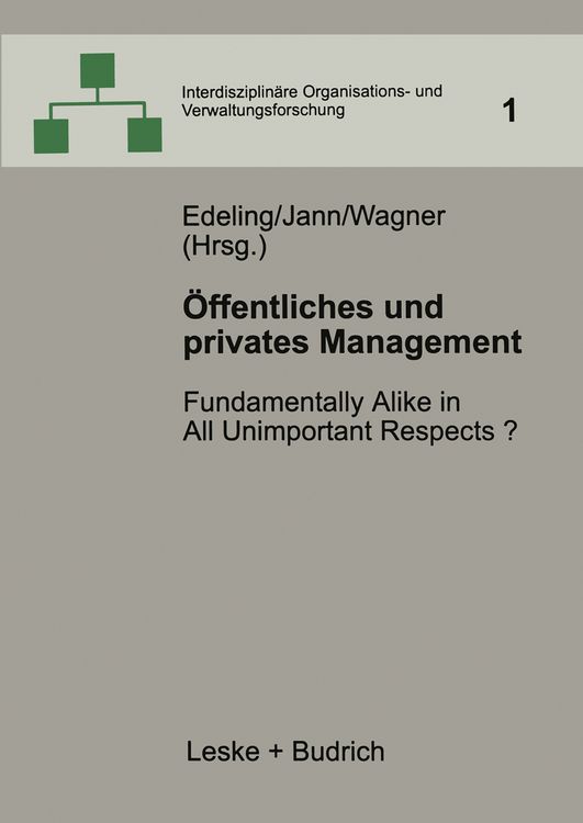 Produktbild: &Ouml;ffentliches und privates Management