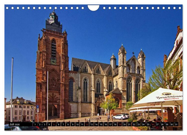 Produktbild: Stadtansichten Wetzlar, die historische Altstadt (Wandkalender 2026 DIN A4 quer), CALVENDO Monatskalender