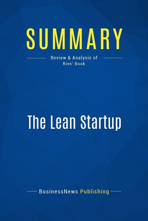 Produktbild: Summary: The Lean Startup