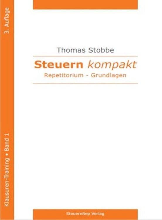 Produktbild: Steuern kompakt. Repetitorium