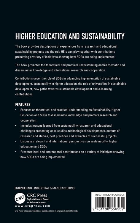 Produktbild: Higher Education and Sustainability