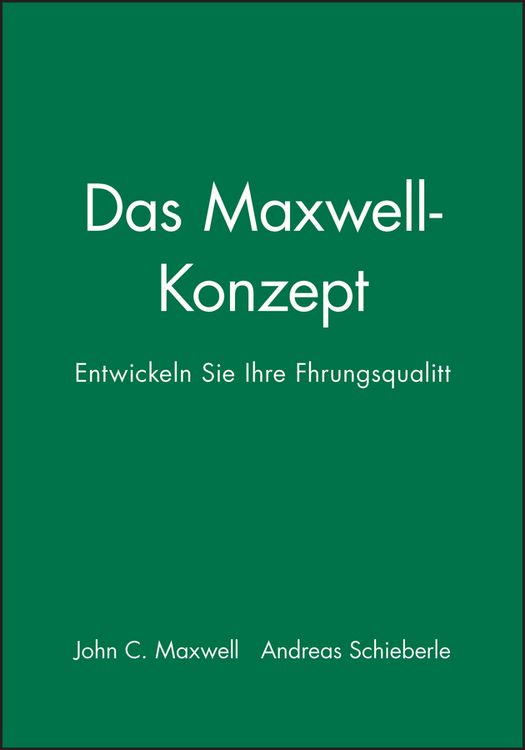 Produktbild: Das Maxwell-Konzept