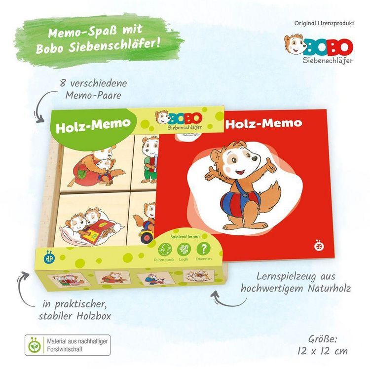 Produktbild: Tr&ouml;tsch Bobo Siebenschl&auml;fer Memo