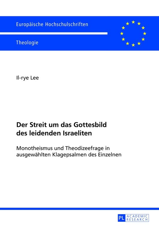 Produktbild: Der Streit um das Gottesbild des leidenden Israeliten