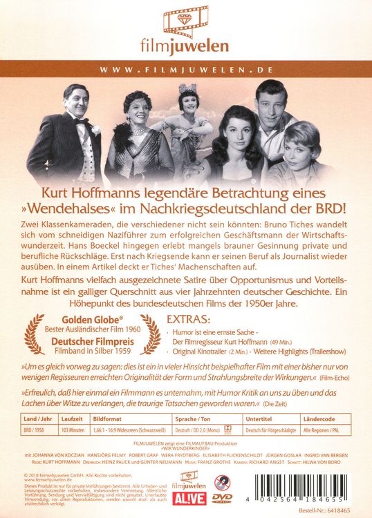 Produktbild: Wir Wunderkinder (Filmjuwelen)