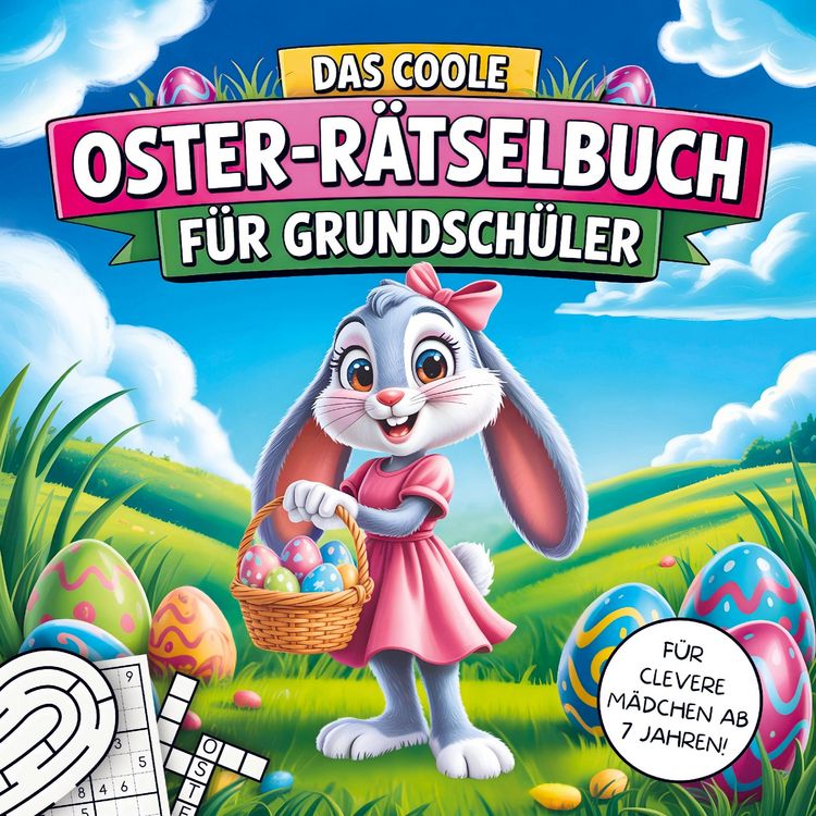 Produktbild: Das coole Oster R&auml;tselbuch f&uuml;r Grundsch&uuml;ler