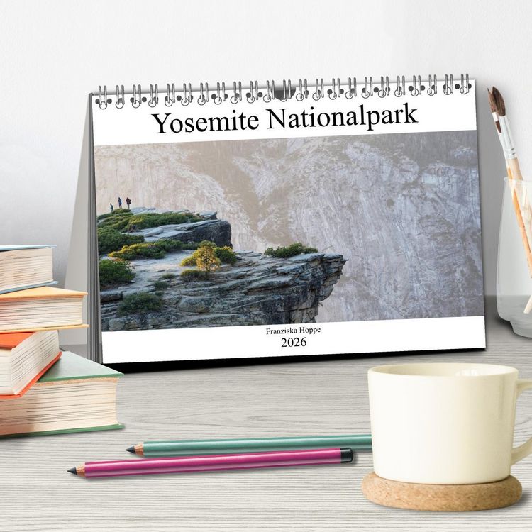 Produktbild: Yosemite Nationalpark (Tischkalender 2026 DIN A5 quer), CALVENDO Monatskalender