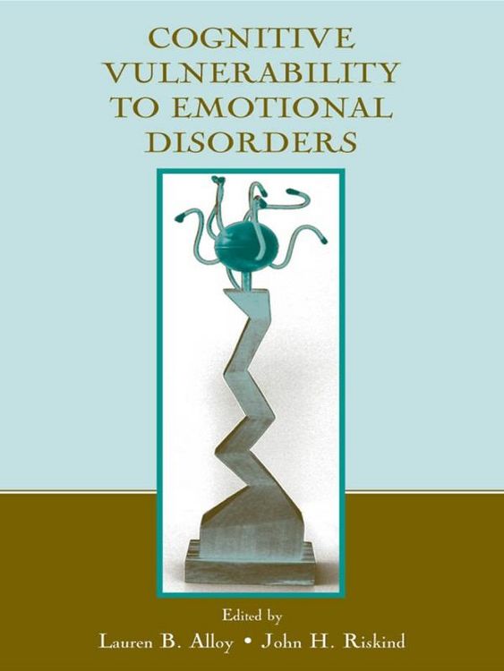 Produktbild: Cognitive Vulnerability to Emotional Disorders