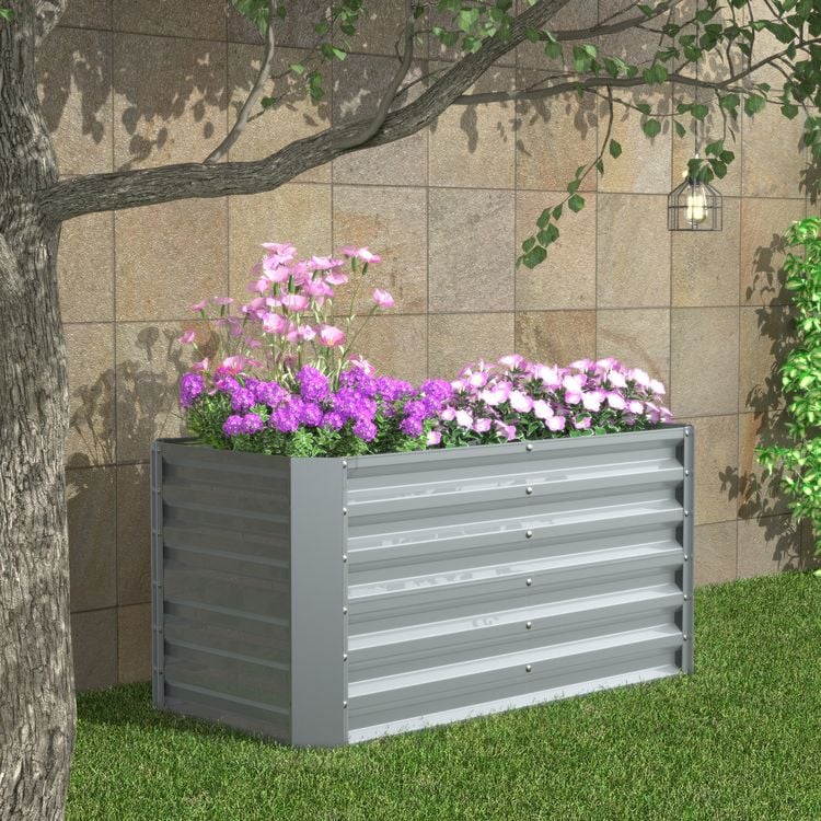 Produktbild: Metall Hochbeet Gartenbeet 180x90 Galdo L