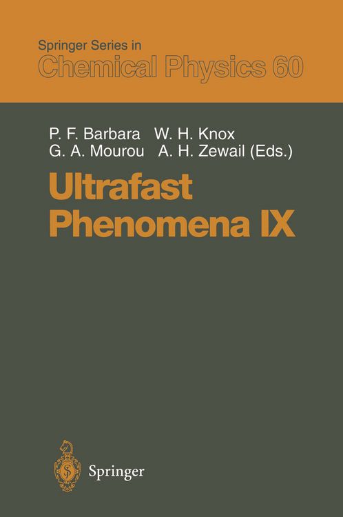 Produktbild: Ultrafast Phenomena IX