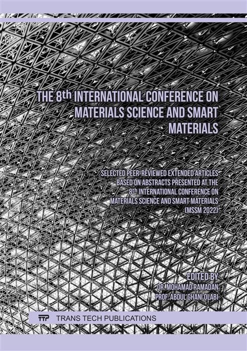 Produktbild: The 8th International Conference on Materials Science and Smart Materials