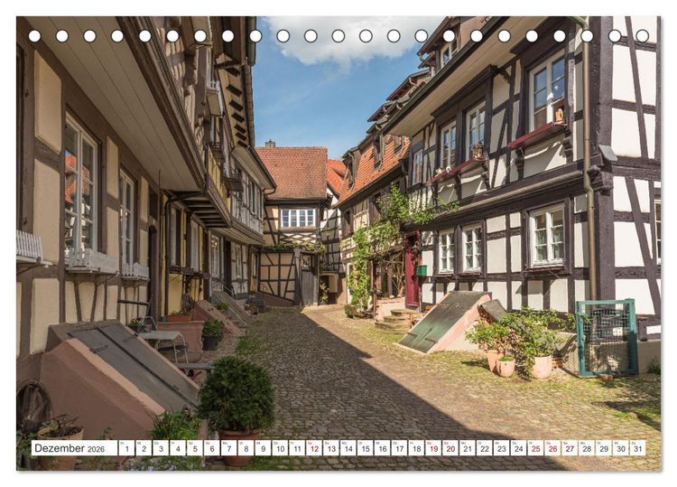 Produktbild: Schwarzwald (Tischkalender 2026 DIN A5 quer), CALVENDO Monatskalender