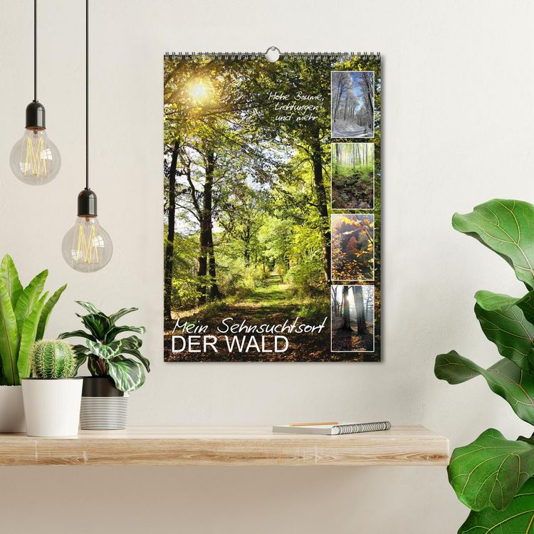 Produktbild: Mein Sehnsuchtsort, der Wald (Wandkalender 2026 DIN A3 hoch), CALVENDO Monatskalender