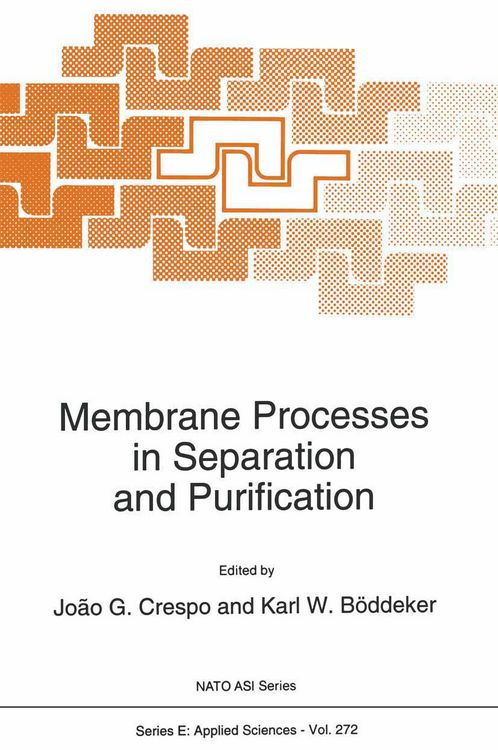 Produktbild: Membrane Processes in Separation and Purification