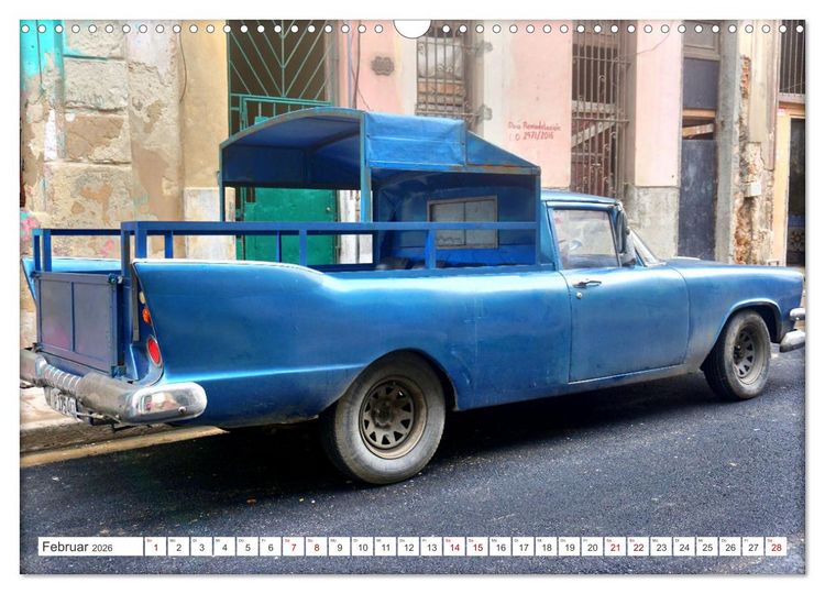 Produktbild: BEST OF PICK-UPS - Pritschenwagen Made in USA (Wandkalender 2026 DIN A3 quer), CALVENDO Monatskalender