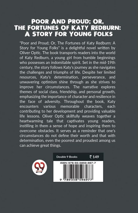 Produktbild: Poor And Proud; Or, The Fortunes Of Katy Redburn: A Story For Young Folks