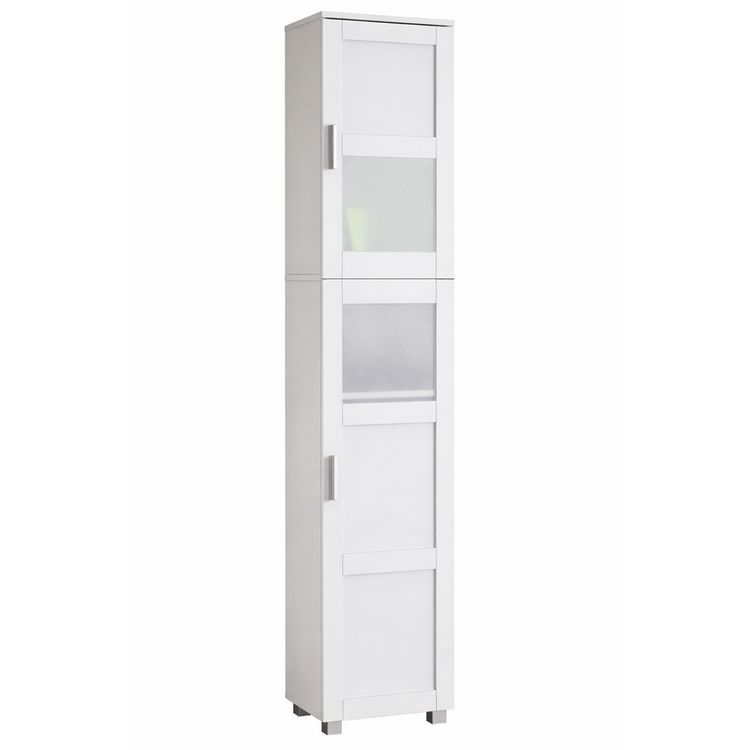 Produktbild: Holz Badm&ouml;bel Badschrank Hochschrank Nilari
