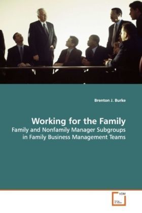 Produktbild: Burke, B: Working for the Family