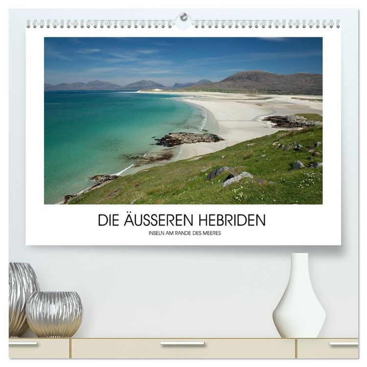 Produktbild: Die &Auml;u&szlig;eren Hebriden (hochwertiger Premium Wandkalender 2026 DIN A2 quer), Kunstdruck in Hochglanz