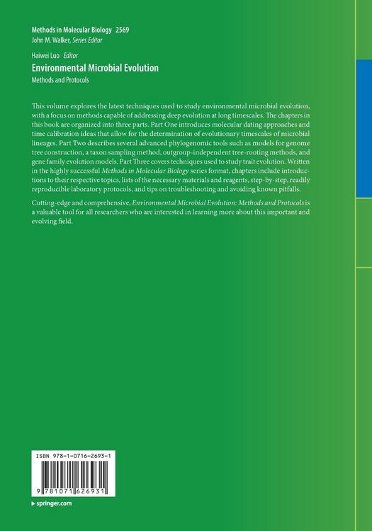 Produktbild: Environmental Microbial Evolution