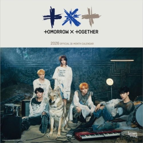 Produktbild: Txt Official 2026 12 X 24 Inch (Hanging) Monthly Square Wall Calendar Plastic-Free