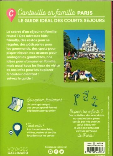 Produktbild: Paris en famille