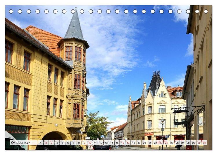 Produktbild: Nauen - Sehenswerte Stadt in Brandenburg (Tischkalender 2027 DIN A5 quer), CALVENDO Monatskalender