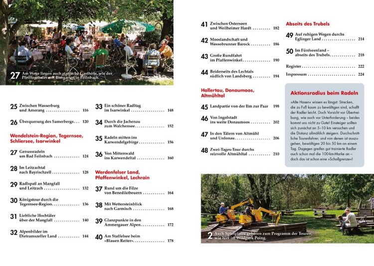 Produktbild: Das Radlbuch Oberbayern