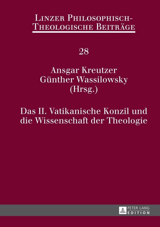 Produktbild: Das II. Vatikanische Konzil und die Wissenschaft der Theologie