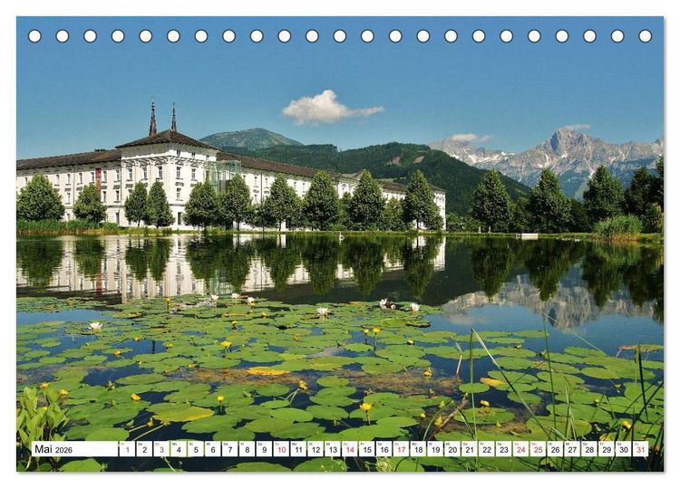 Produktbild: Die Alpen im Herzen von &Ouml;sterreich (Tischkalender 2026 DIN A5 quer), CALVENDO Monatskalender