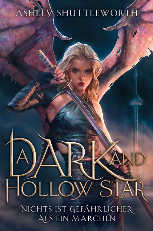 Produktbild: A Dark and Hollow Star &ndash; Nichts ist gef&auml;hrlicher als ein M&auml;rchen (Hollow Star Saga 1) (Erstauflage mit Farbschnitt)
