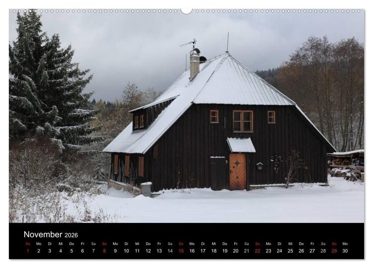Produktbild: B&Ouml;HMERWALD, Tschechische Republik (Wandkalender 2026 DIN A2 quer), CALVENDO Monatskalender