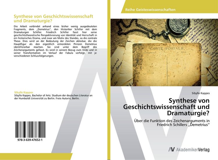 Produktbild: Synthese von Geschichtswissenschaft und Dramaturgie?