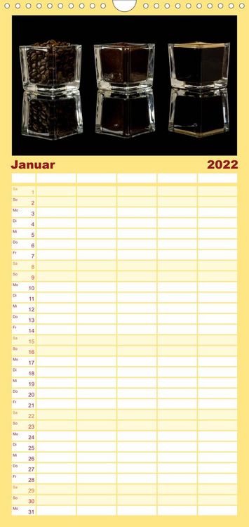 Produktbild: Familienplaner Ver&auml;ndertes (Wandkalender 2022 , 21 cm x 45 cm, hoch)