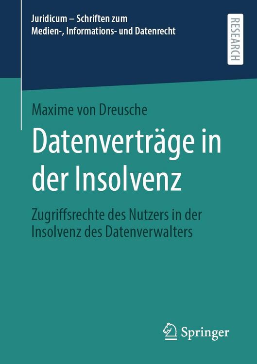 Produktbild: Datenvertr&auml;ge in der Insolvenz