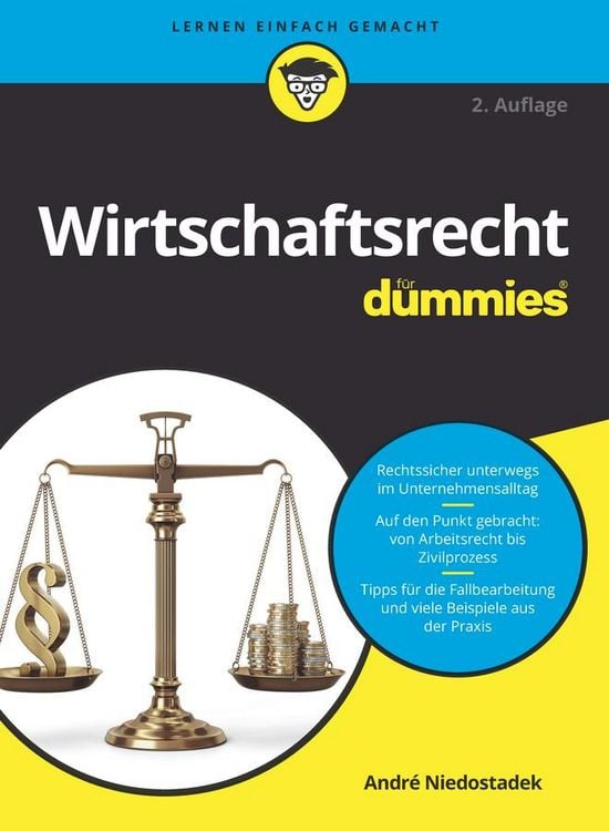 Produktbild: Wirtschaftsrecht für Dummies