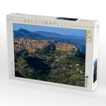 Produktbild: CALVENDO Puzzle Blick auf Calascibetta, von Enna aus gesehen | 1000 Teile Lege-Gr&ouml;&szlig;e 64x48cm Foto-Puzzle f&uuml;r gl&uuml;ckliche Stunden