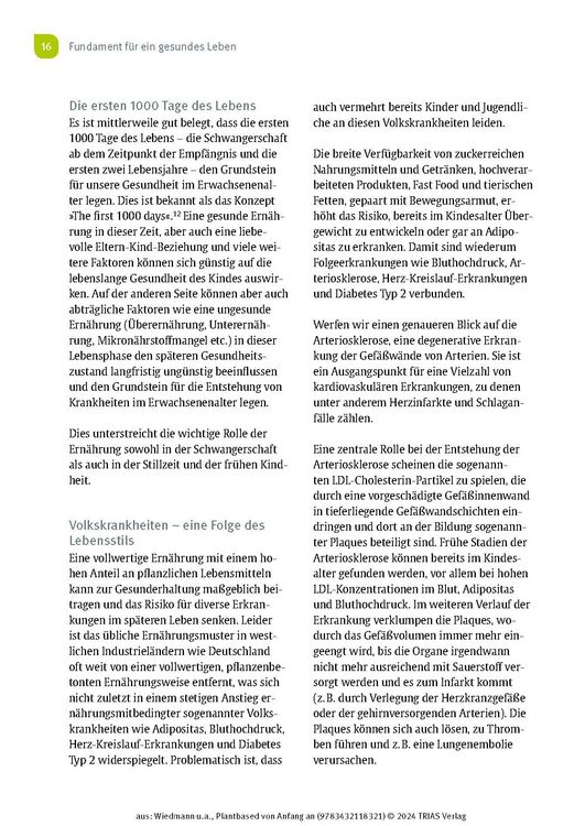 Produktbild: Plantbased von Anfang an: Baby & Kleinkind, Schwangerschaft & Stillzeit