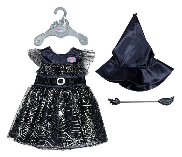 Produktbild: Zapf Creation BABY born Puppenkleidung Hexenkleid schwarz 43cm