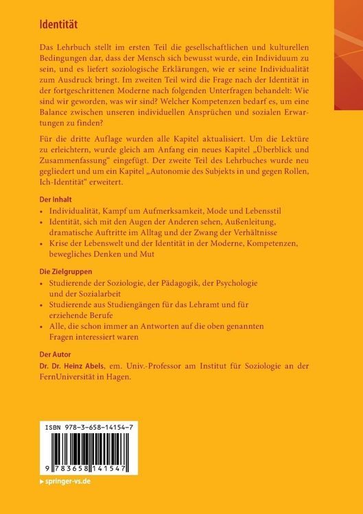 Produktbild: Identit&auml;t