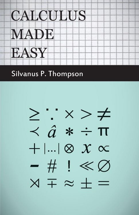 Produktbild: Calculus Made Easy